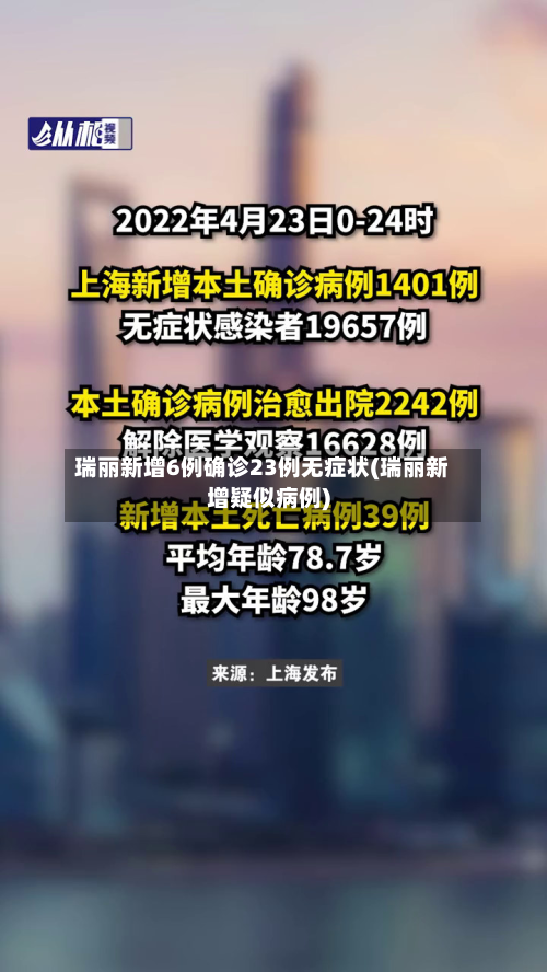 瑞丽新增6例确诊23例无症状(瑞丽新增疑似病例)