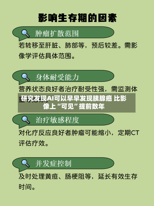研究发现AI可以早早发现胰腺癌 比影像上“可见”提前数年-第3张图片