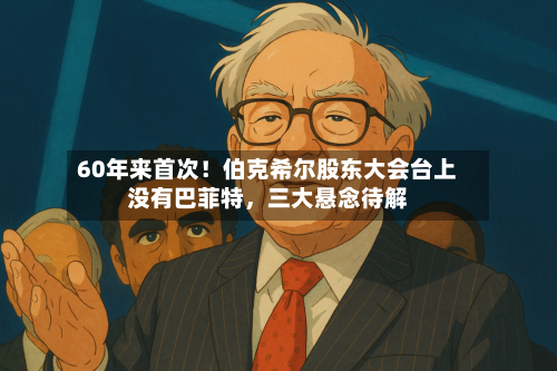 60年来首次！伯克希尔股东大会台上没有巴菲特，三大悬念待解-第3张图片