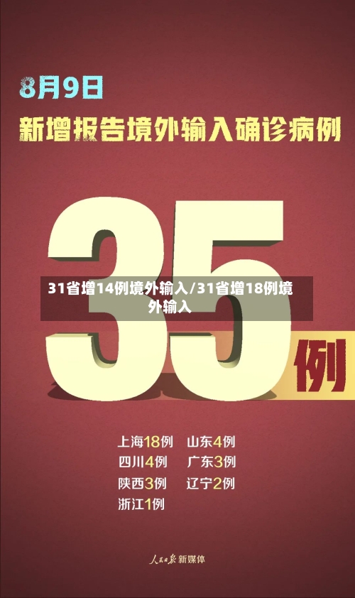31省增14例境外输入/31省增18例境外输入