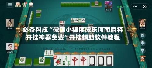 必备科技“微信小程序微乐河南麻将开挂神器免费”开挂辅助软件教程-第2张图片
