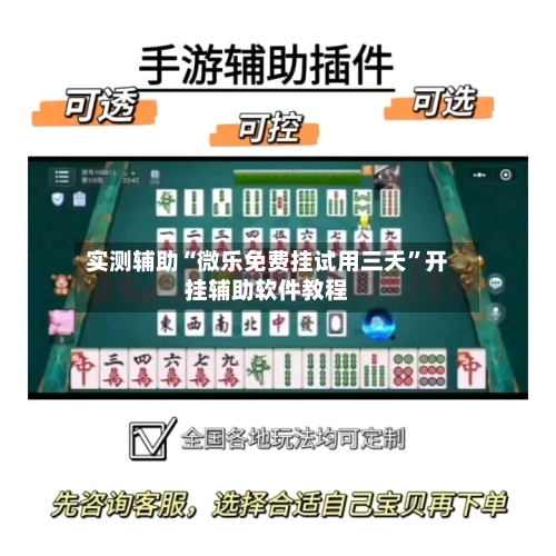 实测辅助“微乐免费挂试用三天”开挂辅助软件教程-第3张图片