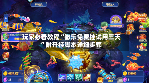 玩家必看教程“微乐免费挂试用三天	”附开挂脚本详细步骤-第2张图片