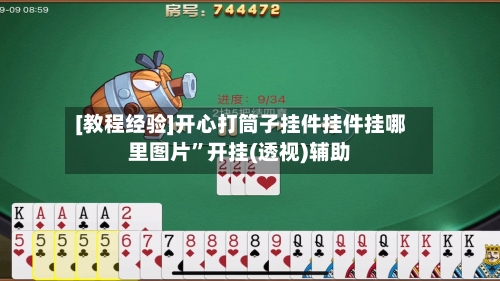 [教程经验]开心打筒子挂件挂件挂哪里图片	”开挂(透视)辅助-第2张图片