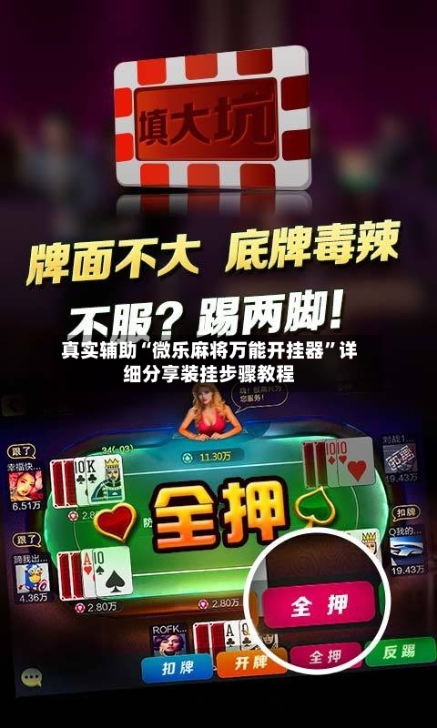 真实辅助“微乐麻将万能开挂器	”详细分享装挂步骤教程-第2张图片