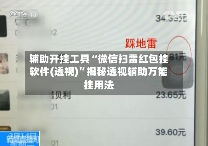 辅助开挂工具“微信扫雷红包挂软件(透视)”揭秘透视辅助万能挂用法-第2张图片