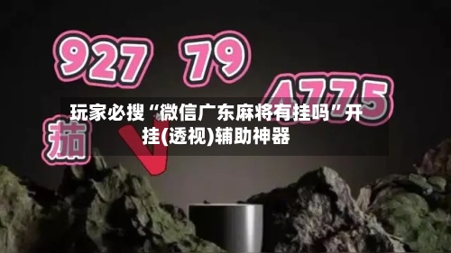 玩家必搜“微信广东麻将有挂吗	”开挂(透视)辅助神器-第3张图片