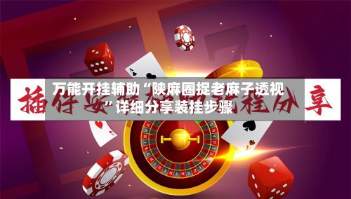 万能开挂辅助“陕麻圈捉老麻子透视”详细分享装挂步骤