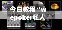 今日教程“wepoker私人局作弊挂”透视挂!详细分享装挂步骤-第2张图片