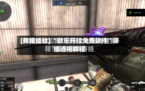 [教程经验] “微乐开挂免费软件”详细透视教程