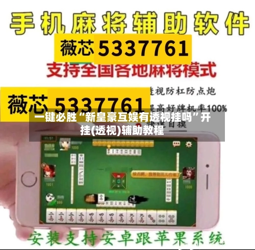 一键必胜“新皇豪互娱有透视挂吗”开挂(透视)辅助教程-第2张图片