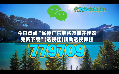 今日盘点“雀神广东麻将万能开挂器免费下载”(透视挂)辅助透视教程-第3张图片