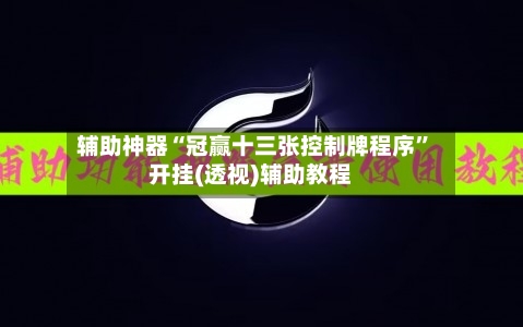 辅助神器“冠赢十三张控制牌程序”开挂(透视)辅助教程-第3张图片