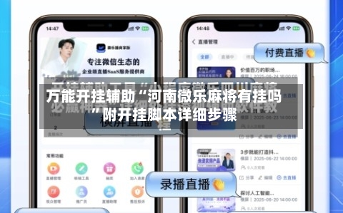 万能开挂辅助“河南微乐麻将有挂吗”附开挂脚本详细步骤-第2张图片