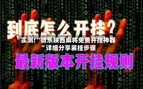 实测!“微乐陕西麻将免费开挂神器	”详细分享装挂步骤-第2张图片