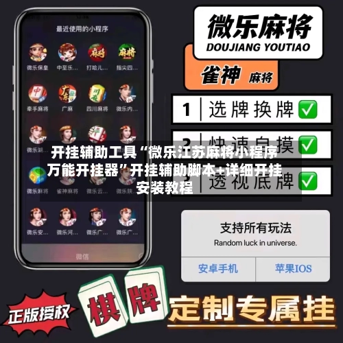 开挂辅助工具“微乐江苏麻将小程序万能开挂器”开挂辅助脚本+详细开挂安装教程-第2张图片