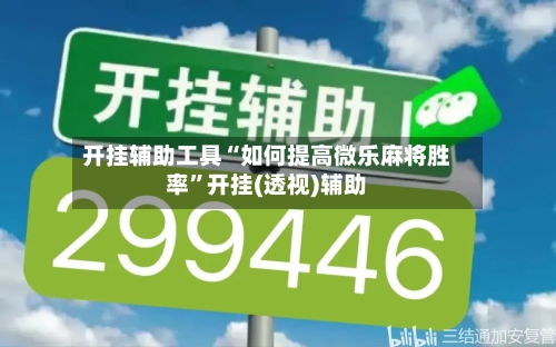 开挂辅助工具“如何提高微乐麻将胜率”开挂(透视)辅助-第2张图片