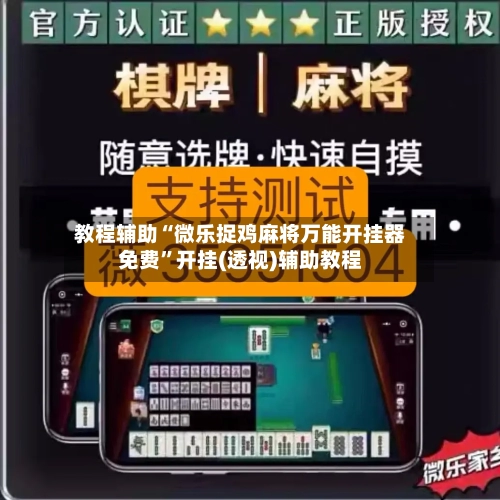 教程辅助“微乐捉鸡麻将万能开挂器免费”开挂(透视)辅助教程