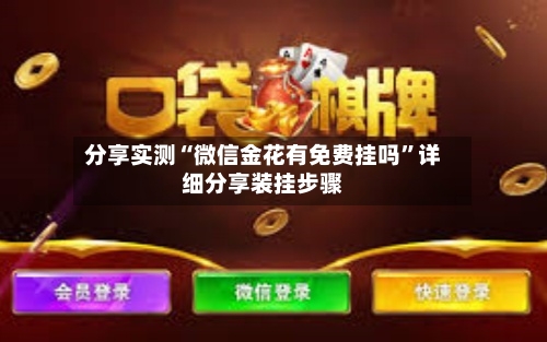 分享实测“微信金花有免费挂吗	”详细分享装挂步骤-第2张图片