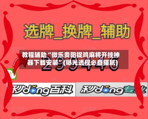 教程辅助“微乐贵阳捉鸡麻将开挂神器下载安装	”(曝光透视必备猫腻)-第3张图片