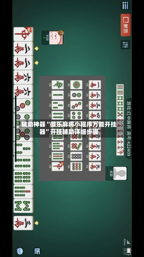 辅助神器“微乐麻将小程序万能开挂器	”开挂辅助详细步骤-第2张图片