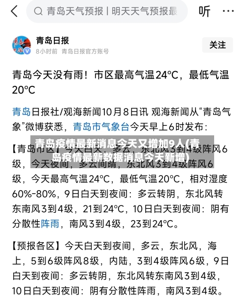 青岛疫情最新消息今天又增加9人(青岛疫情最新数据消息今天新增)-第3张图片