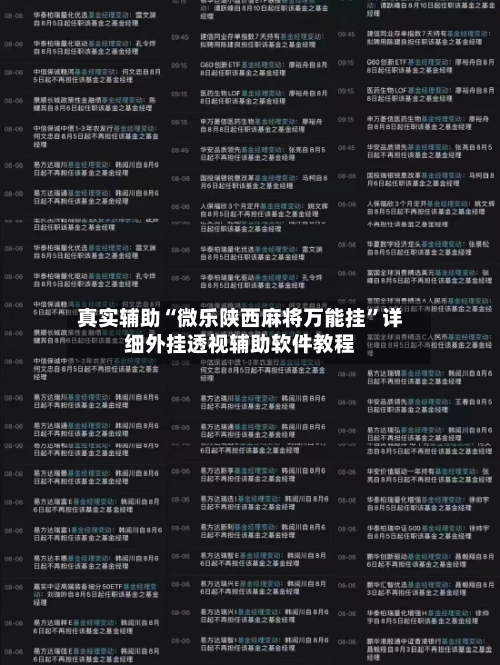 真实辅助“微乐陕西麻将万能挂”详细外挂透视辅助软件教程-第2张图片