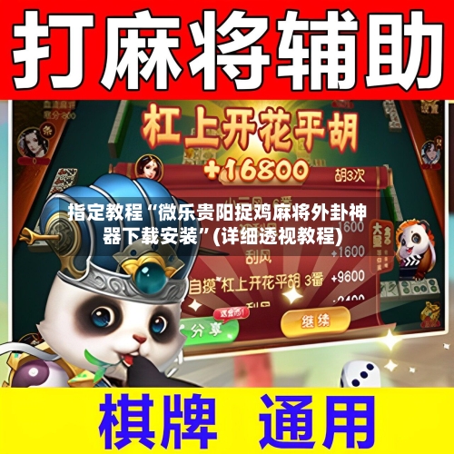 指定教程“微乐贵阳捉鸡麻将外卦神器下载安装”(详细透视教程)-第2张图片