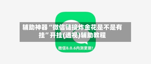 辅助神器“微信链接炸金花是不是有挂”开挂(透视)辅助教程-第2张图片