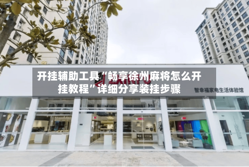 开挂辅助工具“畅享徐州麻将怎么开挂教程”详细分享装挂步骤-第2张图片