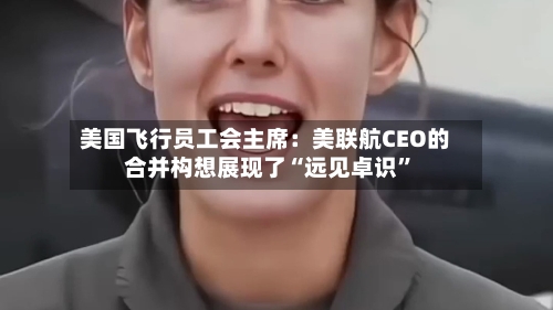 美国飞行员工会主席：美联航CEO的合并构想展现了“远见卓识”-第3张图片