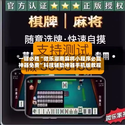 一键必胜“微乐湖南麻将小程序必赢神器免费”科技辅助神器手机版教程-第3张图片