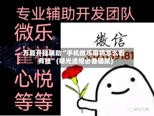 万能开挂辅助“手机微乐麻将怎么看有挂”(曝光透视必备猫腻)
