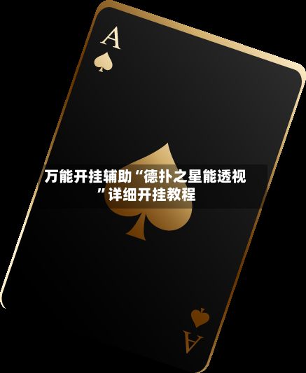 万能开挂辅助“德扑之星能透视”详细开挂教程-第3张图片