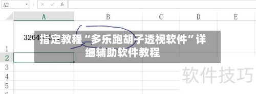 指定教程“多乐跑胡子透视软件”详细辅助软件教程