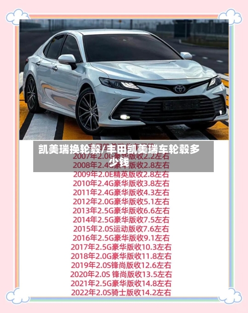 凯美瑞换轮毂/丰田凯美瑞车轮毂多少钱-第2张图片