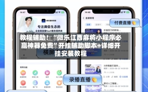 教程辅助！“微乐江西麻将小程序必赢神器免费”开挂辅助脚本+详细开挂安装教程-第2张图片