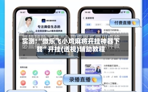 实测!“微乐飞小鸡麻将开挂神器下载”开挂(透视)辅助教程-第3张图片