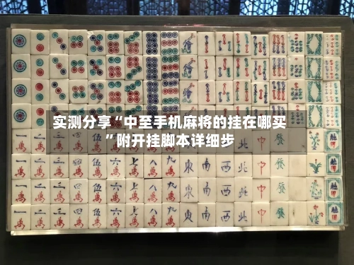 实测分享“中至手机麻将的挂在哪买”附开挂脚本详细步