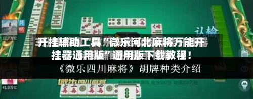 开挂辅助工具“微乐河北麻将万能开挂器通用版”通用版下载教程!