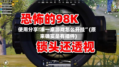 使用分享!凑一桌游戏怎么开挂”(原来确实是有插件)