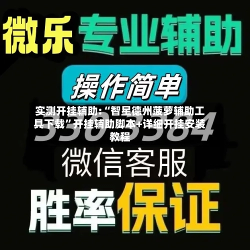 实测开挂辅助:“智星德州菠萝辅助工具下载”开挂辅助脚本+详细开挂安装教程