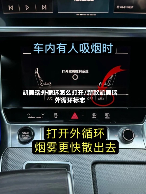 凯美瑞外循环怎么打开/新款凯美瑞外循环标志