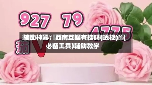 辅助神器：西南互娱有挂吗(透视)”(必备工具)辅助教学