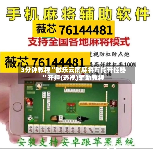 3分钟教程“微乐云南麻将万能开挂器”开挂(透视)辅助教程
