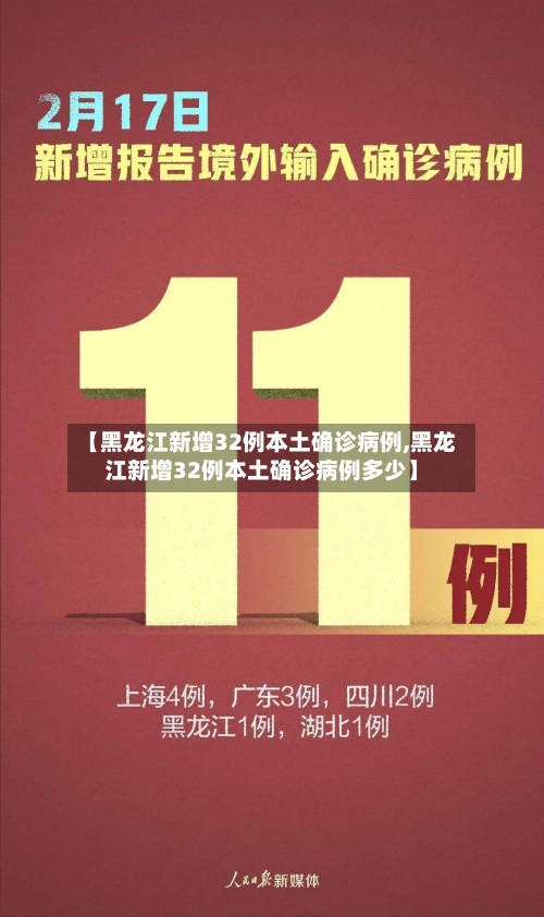 【黑龙江新增32例本土确诊病例,黑龙江新增32例本土确诊病例多少】