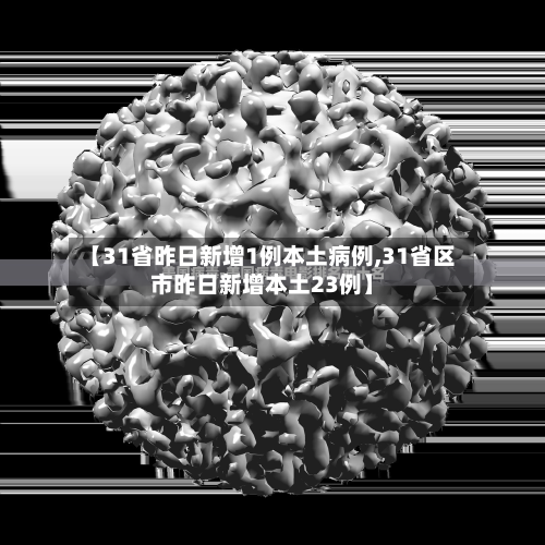 【31省昨日新增1例本土病例,31省区市昨日新增本土23例】
