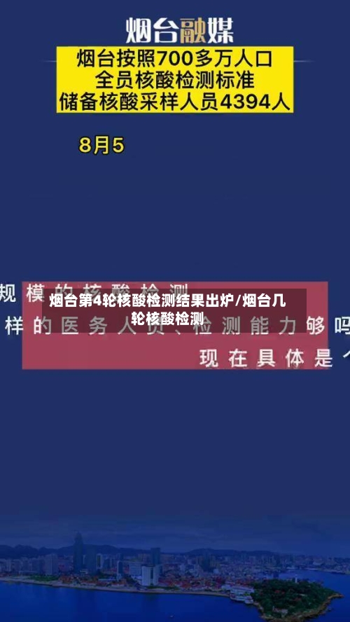 烟台第4轮核酸检测结果出炉/烟台几轮核酸检测