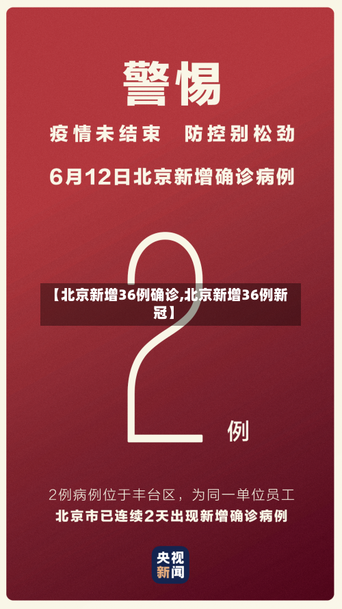 【北京新增36例确诊,北京新增36例新冠】