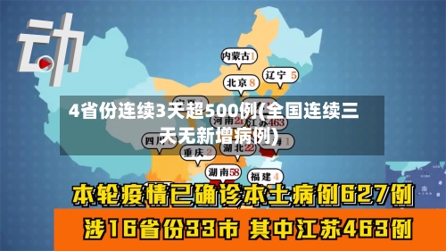 4省份连续3天超500例(全国连续三天无新增病例)